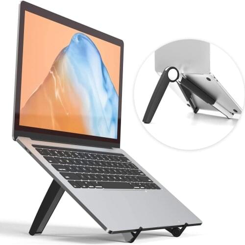 Laptop Stand Holder Mount Adjustable Angle Portable Notebook Stand Laptop Support Cooling Stand Tablet Holder Folding Desk
