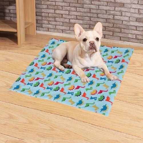 Waterproof Reusable Dog Bed Mats Printed Dog Urine Pad Absorbent Protect Diaper Mat Washable Dog Leak Proof Pee Pads #2