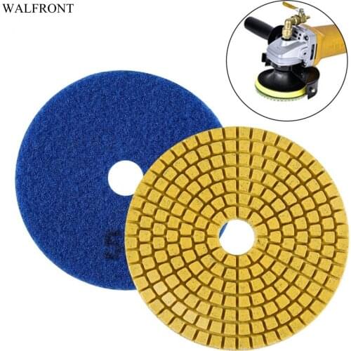 Polishing Grinding Wheel 100mm 4" Wet Diamond Grinding Disc Polishing Pad for Granite Marble Stone
