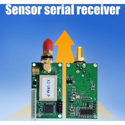 TTL RS232 Serial Receiver for Wireless Sensors used for Embedded System 433mhz/868mhz/915mhz XZ-SRPM-P