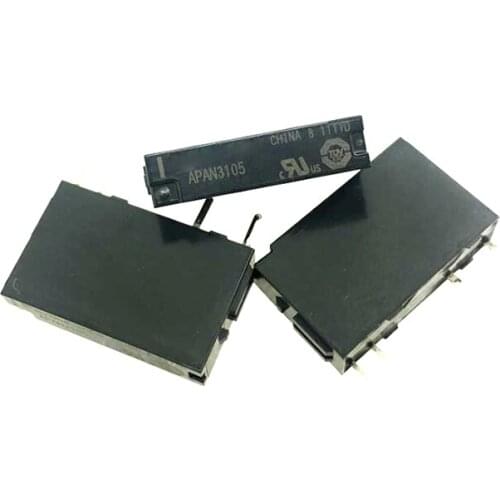 HOT NEW 5V 12V 24V relay APAN3105 APAN3112 APAN3124 5VDC 12VDC 24VDC DC24V DC12V DC5V 5V 12V 24V 5A 4PIN