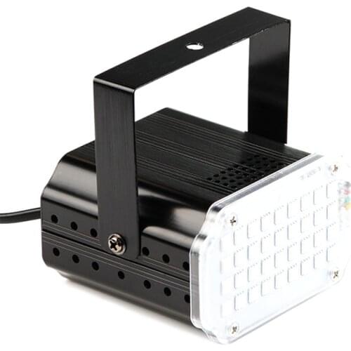 Led Mini Strobe Light 36Pcs LED SMD 5050 Strobe Stage Lighting Wedding Party Light DJ Disco Event Show Light
