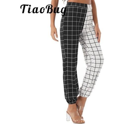 TiaoBug Women's Trousers Harem Pants