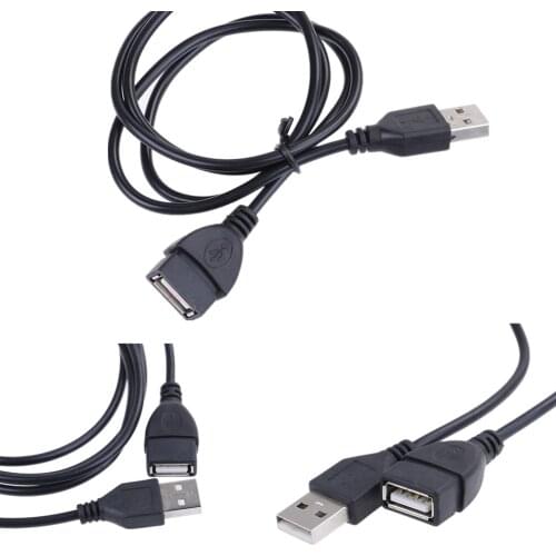 USB 2.0 Cable Male to Female Data Sync Extension Cable USB Extension Cable Super Speed 80/150cm USB 2.0 Extender Cord