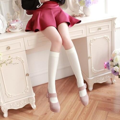 Womens Socks Soft Opaque Knee High Socks Abrasion-resistant Non-smelly Knee Socks Calcetines Mujer Носки Женские