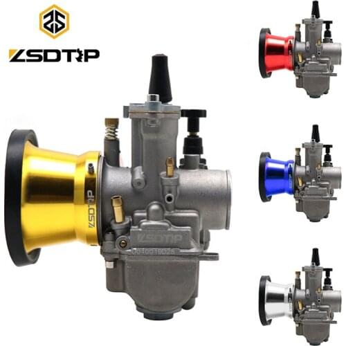 ZSDTRP 28 30 32 34mm Keihi PWK Motorcycle Carburetor Carb with 50/55mm Air Filter Cup For Yamaha Jog CRF KLX GY6 Moped Pitbike