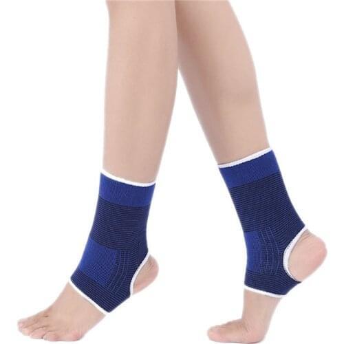 1 PCS Ankle Foot Elastic Compression Wrap Sleeve Bandage Brace Support Protection Sports Relief Pain Foot Outdoor equipment 7