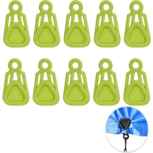 10/20 PCS Tarp Tarpaulin Snap Groundsheet Tent Clip for Camping Awning Canopy Clamp Canoe Kayak Bike Accessory Tent Accessories