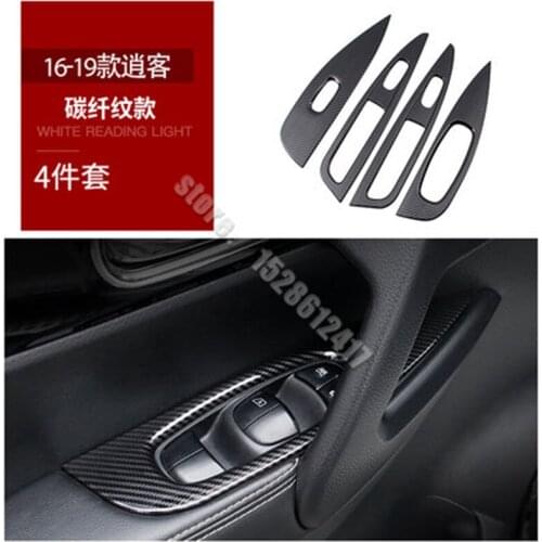 ABS car door button glass lift switch panel trim for Nissan Qashqai J11 2016-2021 Car styling