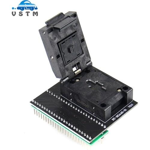 BGA48 Adapter RT-BGA48-01 V2.0 Socket MX29GL640, S29GL064N Other Models NOR off-line Reading and Writing For RT809H Programmer