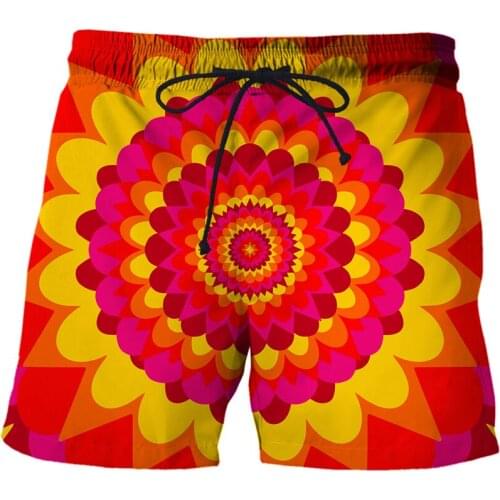 2021 New Summer New Quick Dry Vortex 3d Printed Men Swimwear Shorts Mens Beach Board Briefs Men Swim Trunks Swim Shorts Beach