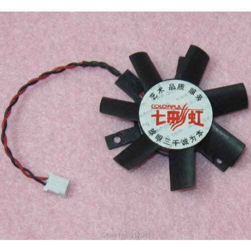 R162 SUNON 125010VX-A 45mm Graphics / Video Card VGA Cooler Fan Replacement 32mm 12V 2.3W 2Wire 2Pin Connector
