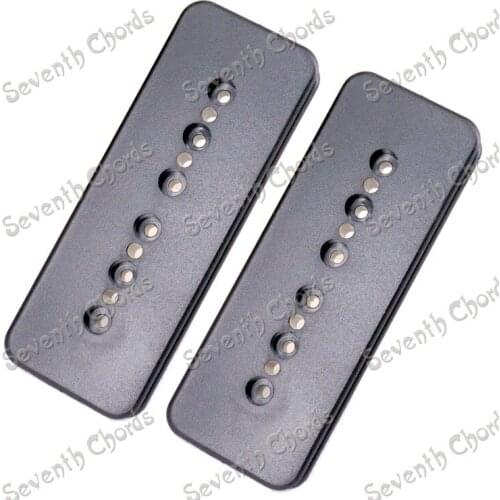 A Set 2 Pcs Soapbar P90 Soap bar Style Pickup Screw Bobbins For Electric Guitar. - Pole Spacing 50mm & 52mm for choose