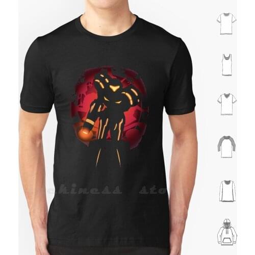 Metroid T Shirt Print Big Size 6xl Cotton New Cool Tee Metroid Super Metroid Nes Snes Samus Samus Aran Video Games