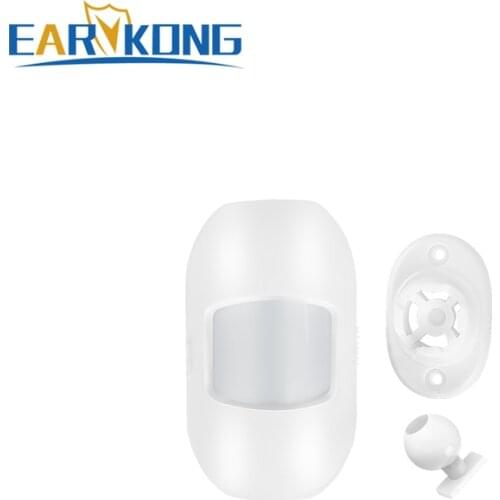 433MHz Wireless Passive Infrared Detector PIR Motion Sensor, For Alarm Systems Security Home Burglar, Free Shipping, Earykong