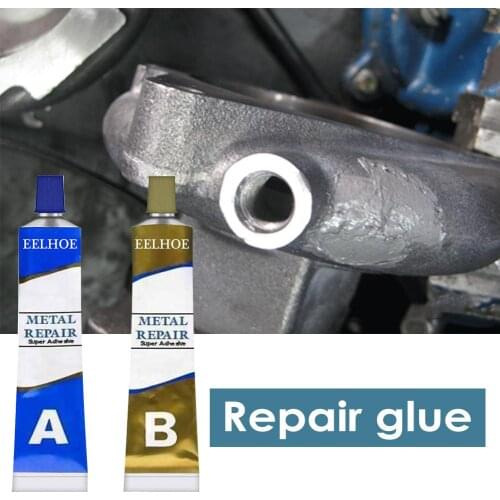 Metal Repair Paste Adhesive Gel Heat Resistance Cold Weld Repair Agent for Metal Casting Defect