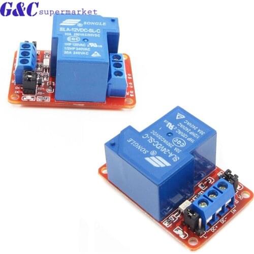 DC 5V 12V 24V 30A Relay Module Board Shield with optocoupler Support High and Low Level Trigger diy electronics