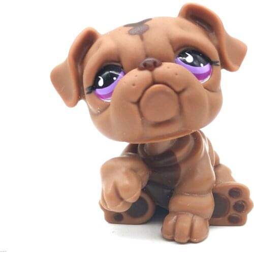 Rare pet shop toys stands short hair cat original kitten husky dog cute animal old collection figures