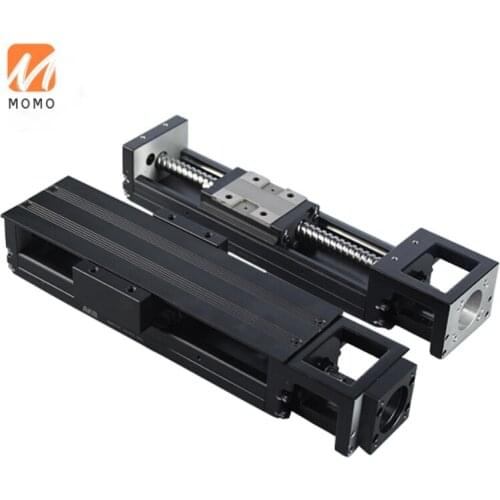 Rail way CNC Double Optical Axis Ball Screw Slide Linear module KKR60 Motion Module For Engraving machine