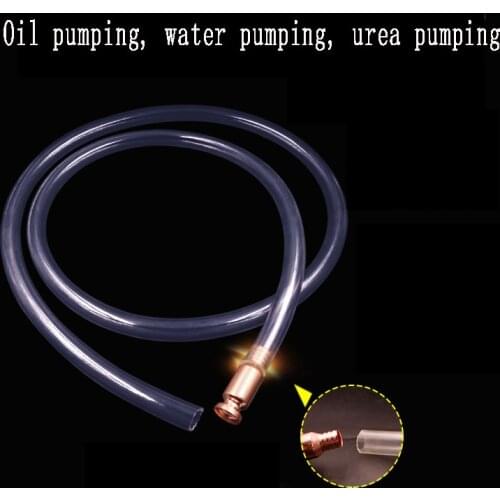Manual Suction Pipe Gas Siphon Pump Gasoline Fuel Water Shaker Siphon Safety Self Priming Hose Pipe Plumbing Hoses Transparent
