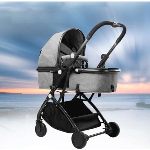 UmaUbaby Lightweight Baby Stroller Portable Folding Stroller for Travel Suitable for 0~36 Month Infant Trolley Can Boarding Gift