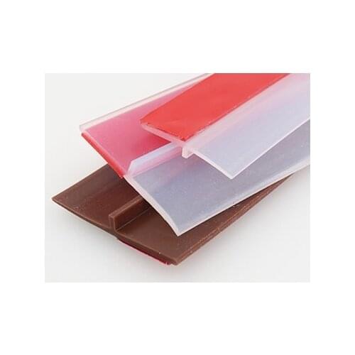 25mm door bottom seal strip Stickers draft stopper rubber door sealing strip weatherstriping sound insulation Threshold Seals