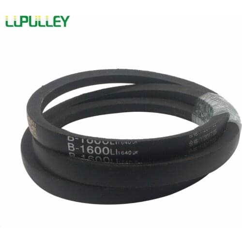 LUPULLEY V-Belt B Type Closed Loop Rubber Transmission Belt B25/26/27/28/29/30/32/34/35/36 Inch Conveyor Belt for industrial