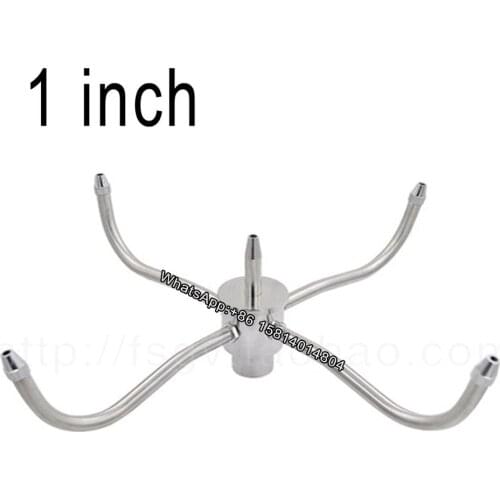 1 inch Stainless steel rotating fountain nozzle, rotating nozzle, pool fountain, water nozzle