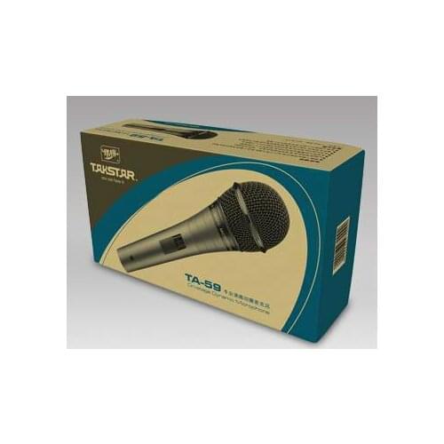 100% Original Takstar TA-59 professional quality On-stage dynamic Microphones for Recording KTV Computer Free Shipping