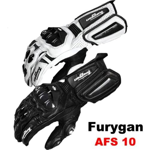 2020 Long section Furygan AFS 10 Racing Gloves Motorcycle Gloves Men Alloy Motocross Protective Gear Cycling Locomotive Gloves