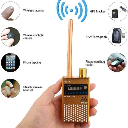Anti-spy Detector Camera GSM Audio Bug Finder Signal Detector Anti Wiretapping Finder wireless WiFi devices