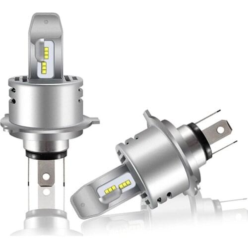 Car LED H4 Headlights Auto Lamp Mini 9S H7 H1 9005 HB3 9006 HB4 led 9012 ZES chips 80W 12000LM Diode Lamps Light Bulbs for Cars