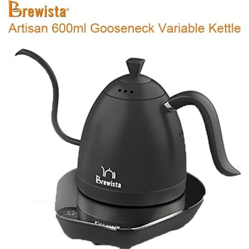 Brewista Artisan 600ml Limited edition Gooseneck Variable Kettle 220V Strix Temperature control system pour over coffee hand pot