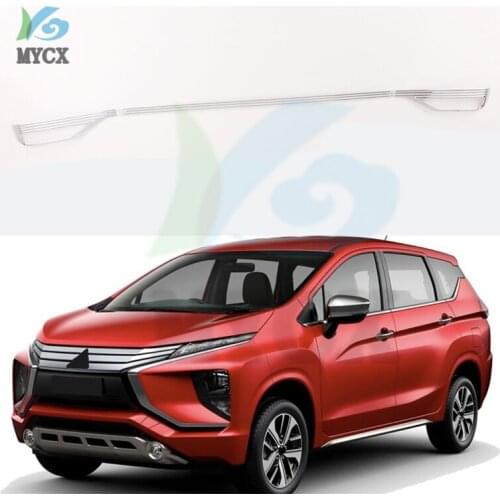 For Mitsubishi xpander 2019 2020 2021 ABS electroplating rear fog lamp rear bumper trim decorative parts