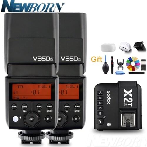 Godox V350S TTL HSS 1/8000s X System Camera Flash Speedlite With Built-in 2000mAh Li-ion Battery + X2T-S Transmitter for SONY