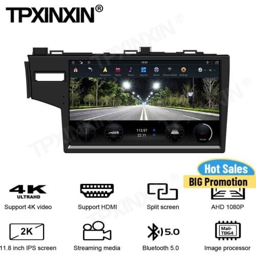 HD Scree 1920*1080 Android 9.0 Car Multimedia Player Streaming Media For Honda fit 2014 2015 2016 2017 2018 2019 2020 Head Unit