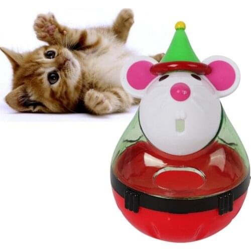 Dog Toys IQ Tumbler Food Ball Toy Smarter Food Dogs Treat Dispenser for Dogs Cats Playing Training Pets Supply