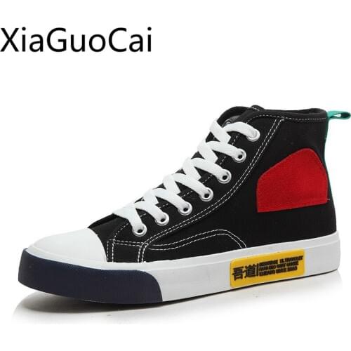 Round Toe Lace Up Women Casual Shoes Spring and Autumn Female Canvas Shoes Cross-tied Mixed Colors Flat Sneakers