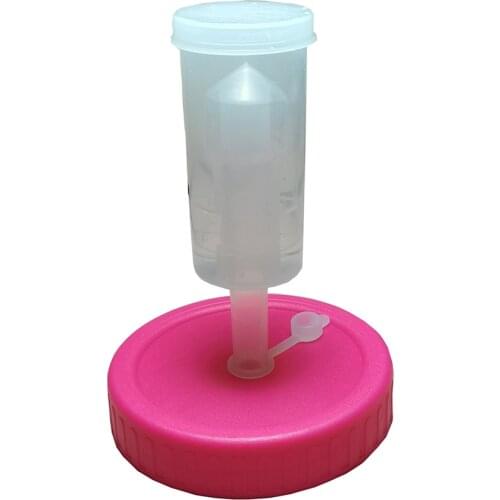 Fermentation Lid Cover with One-way Exhaust Valves Fermenting Lids Kit for Wide Mouth Mason Jars 86mm STTA889