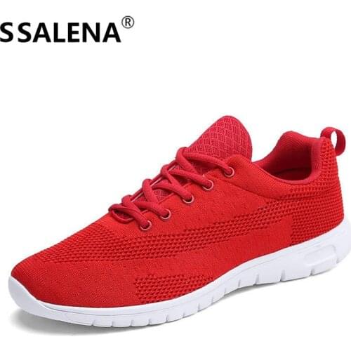 Men Lace-Up Running Shoes Outdoors Athletic Trainers Footwear Lace Up Ultra Light Anti-Slip Breathable Mesh Sneakers AA51099