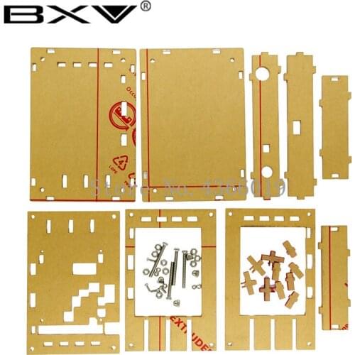 DIY Kit Acrylic Case Cover Protection Shell for Arduino DSO138 Oscilloscope Transparent Acrylic Cover Oscilloscope Accessories