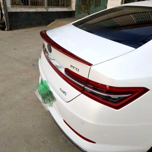 Suitable For 2019 Byd Rear Wing Qin Pro New Energy Vehicle Refitting Special Non Perforated Baking Paint Decoration Tail Pressin