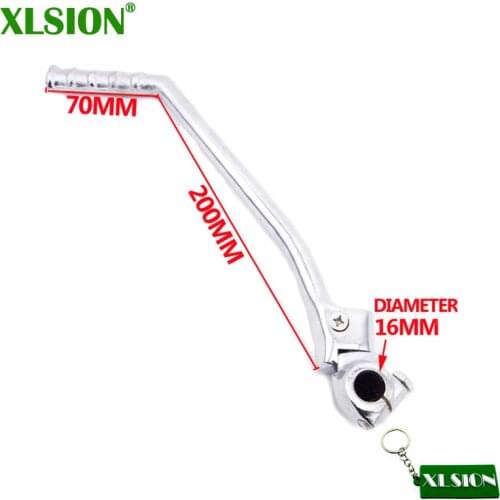 XLSION 16mm Kick Starter Lever Start For Lifan YX Lifan YX Pit Dirt Bike CB/CG 200cc 250cc Thumpstar Motocross Parts
