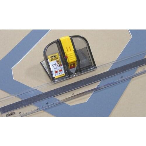MADE IN JAPAN NEW OLFA MC-45/DX 45 Degree Oblique Mat Cutter Comes with a dedicated ruler