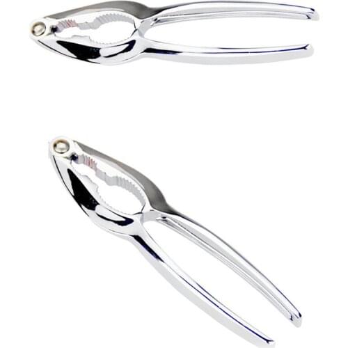 Zinc Alloy Quick Walnut Cracker Nutcracker Sheller Nut Metal Pecans Crab Opener Kitchen Tool