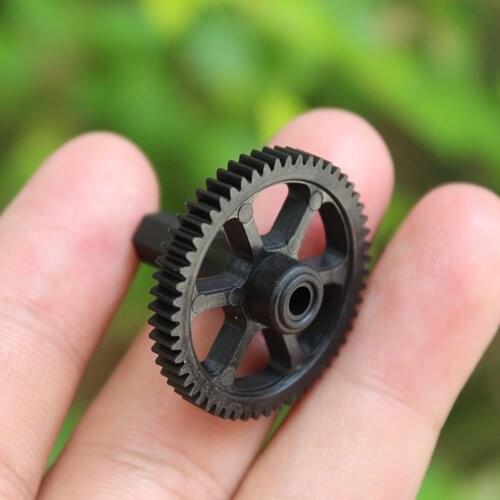 2pcs Toy RC Aircraft Plastic Gear 0.5 Model 55 Teeth Straight Spindle Gear for Diy Mini Helicopter Spindle Gear High Quality
