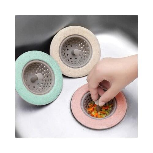 Silicone Kitchen Sink Strainer Stopper Drain Hole Sink Strainer Bathroom Drain Hair Catcher Sink kitchen accessory
