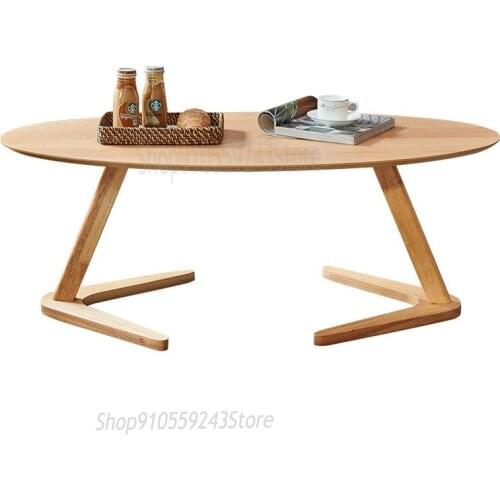 Nordic Solid Wood Coffee Table Living Room Small Coffee Table Small Table Small Apartment Homestay Model Room Side A Few Corners