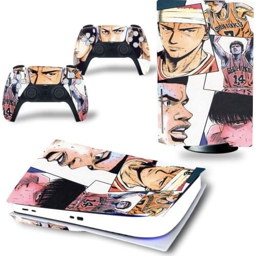 Basketball Ps5 Standard Disc Edition Skin Sticker Decal Cover for PlayStation 5 Console & Controller PS5 Skin Sticker Vinyl