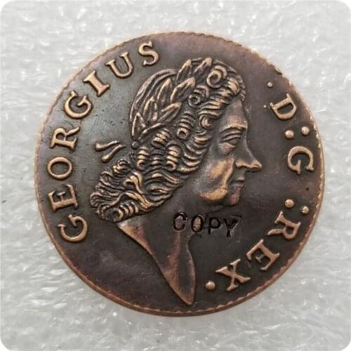 Type #1:1722 Ireland Copper Copy Coin commemorative coins